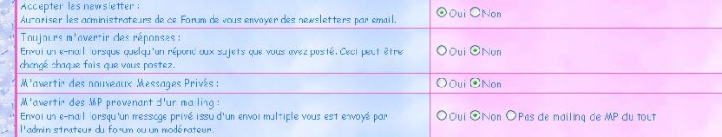 Ne plus recevoir de notifications de mails du forum Capt10