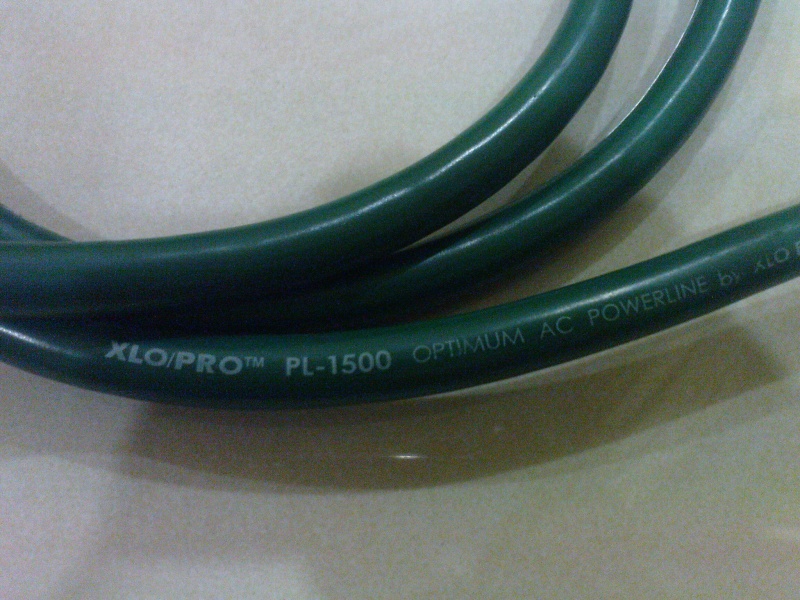 XLO PL-1500 Power Cord (SOLD) Dsc04919