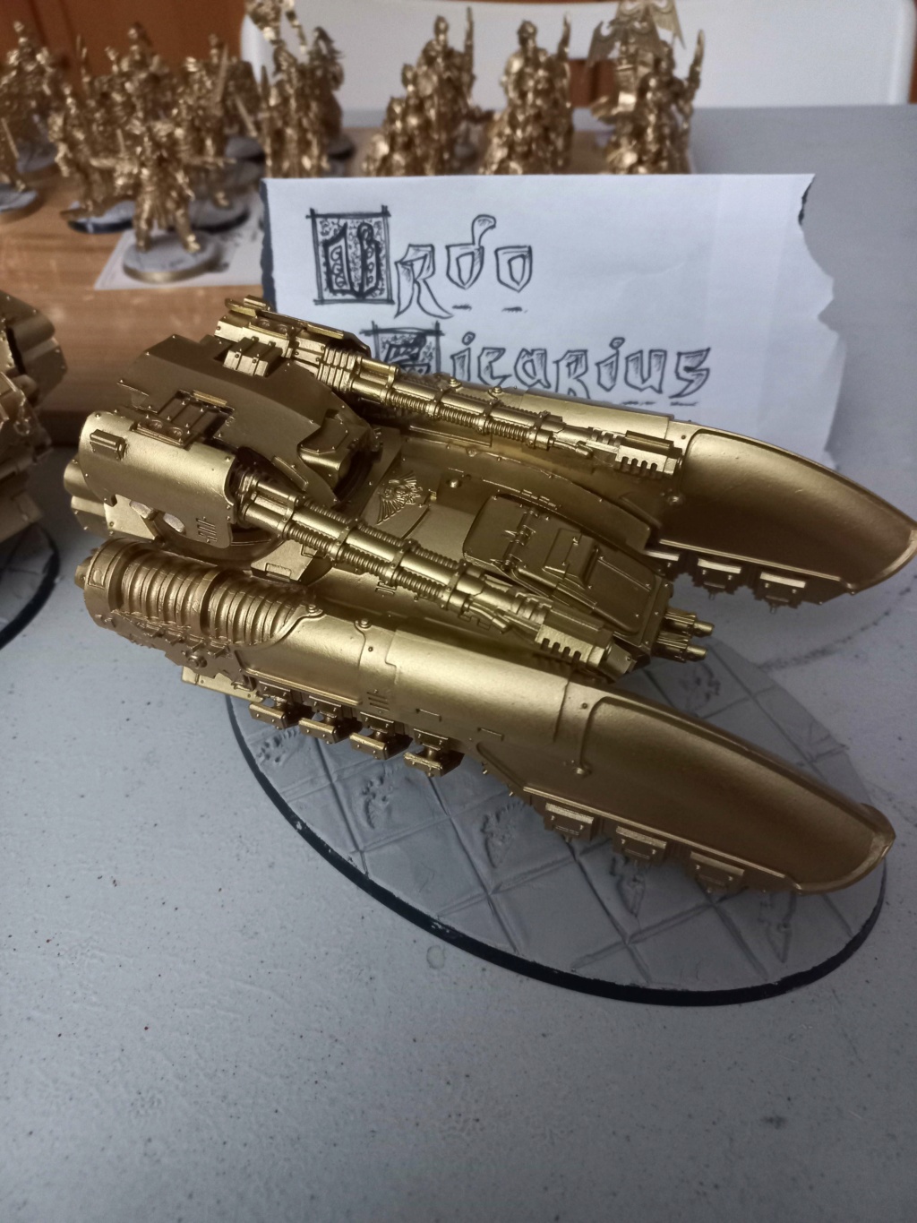  FINI [FranuS] [Custodes] Caladius Grav-tank#1 (205 pts)  20230825