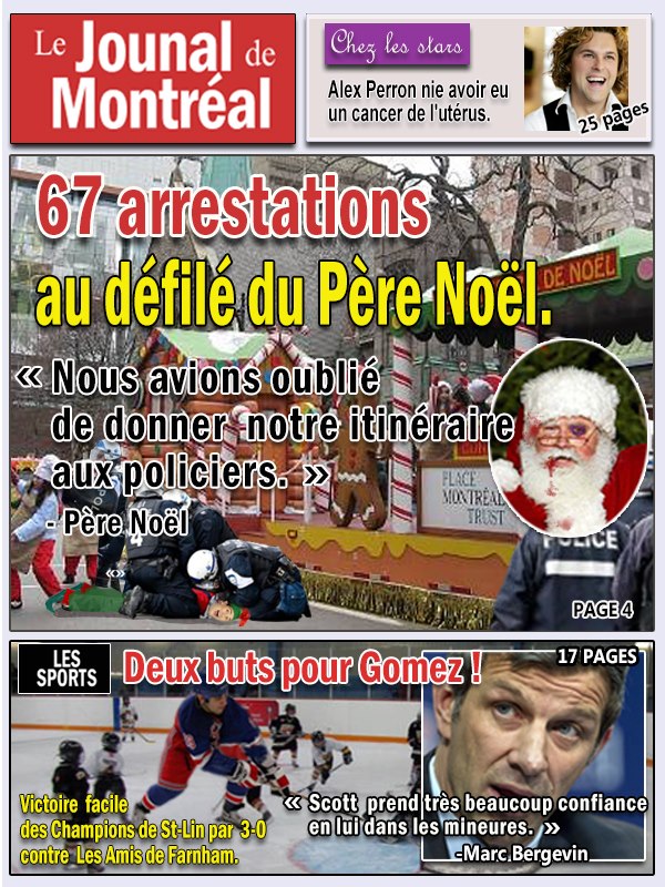 Le journal de Montréal  64410110