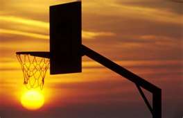 Basketball Sunset Basket10