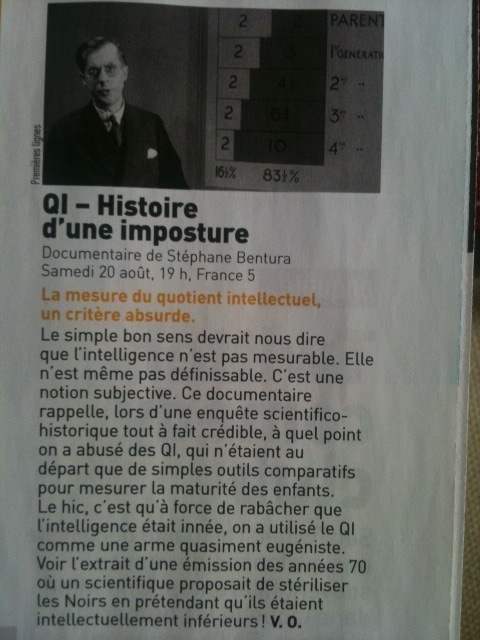 "QI-Histoire d'une imposture" France 5 Photo14