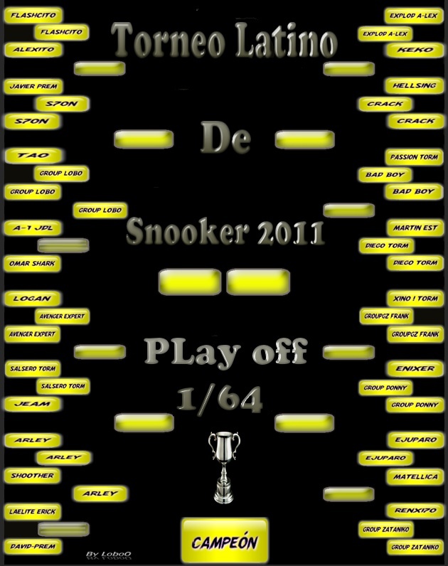 PLay Off / Snooker Latino 2011  Zatani11