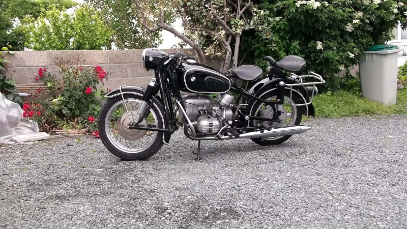 une BMW r50/2 en finition  H215