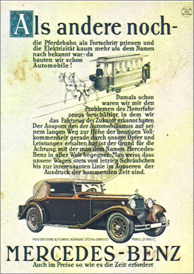 [Dessins & Photos] Publicités Mercedes-Benz 1926-1950  1313