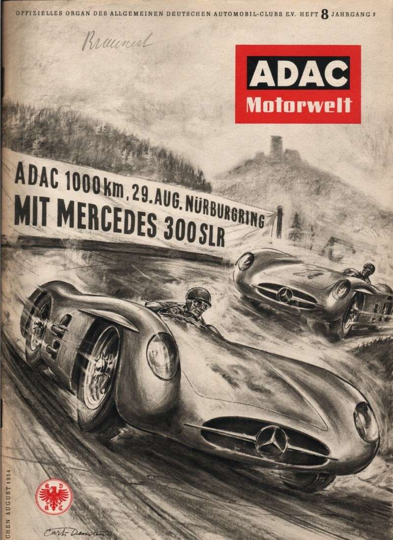 [Historique]Mercedes 300 & 300 SLR Uhlenhaut Coupé 1955 (W196) 1954-310
