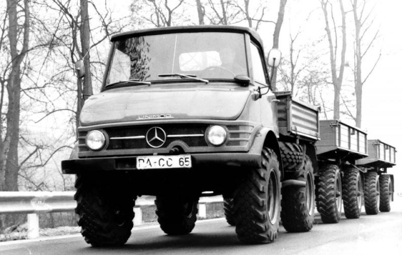 [Historique] Le légendaire Unimog Mercedes-Benz   1963-110