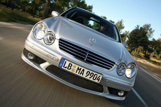 [Essai] La Mercedes C55 AMG (W203) 2003-2007   53863916