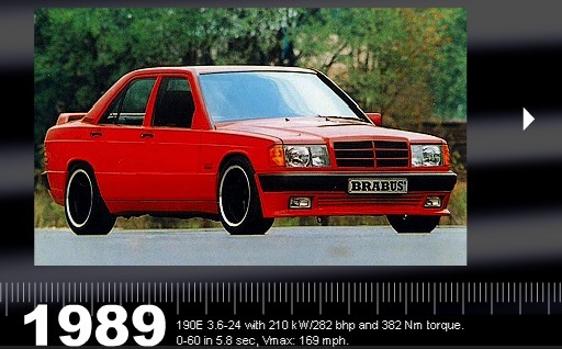 Mercedes Brabus 190 3.6 (1989) 88cea010