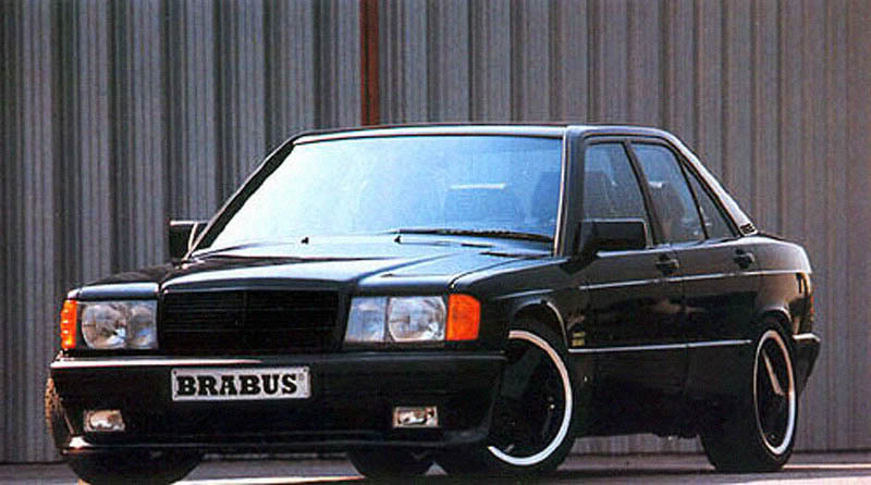 Mercedes Brabus 190 3.6 (1989) Blackb10