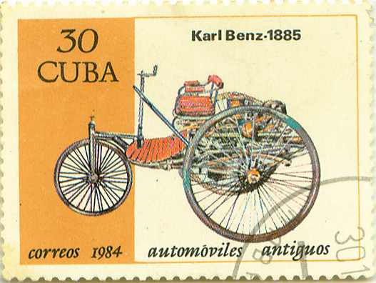 Le Tricycle Benz  "Patent MotorWagen" 1886 Karl-b10