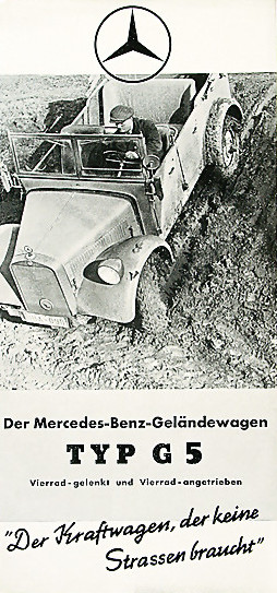 Le Mercedes G5 (W152) de 1937-1941 M130610