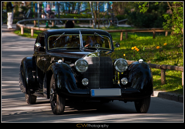La Mercedes-Benz 540 K Autobahnkurier 1935 Mb540k12