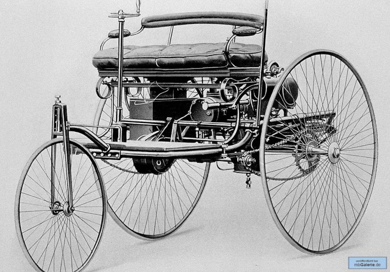 Le Tricycle Benz  "Patent MotorWagen" 1886 Mbgal866