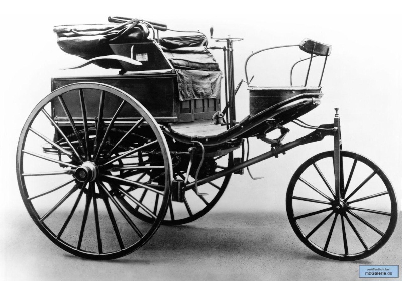 Le Tricycle Benz  "Patent MotorWagen" 1886 Mbgal867