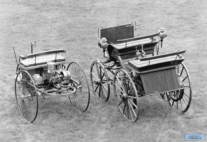 Le Tricycle Benz  "Patent MotorWagen" 1886 Mbgal874