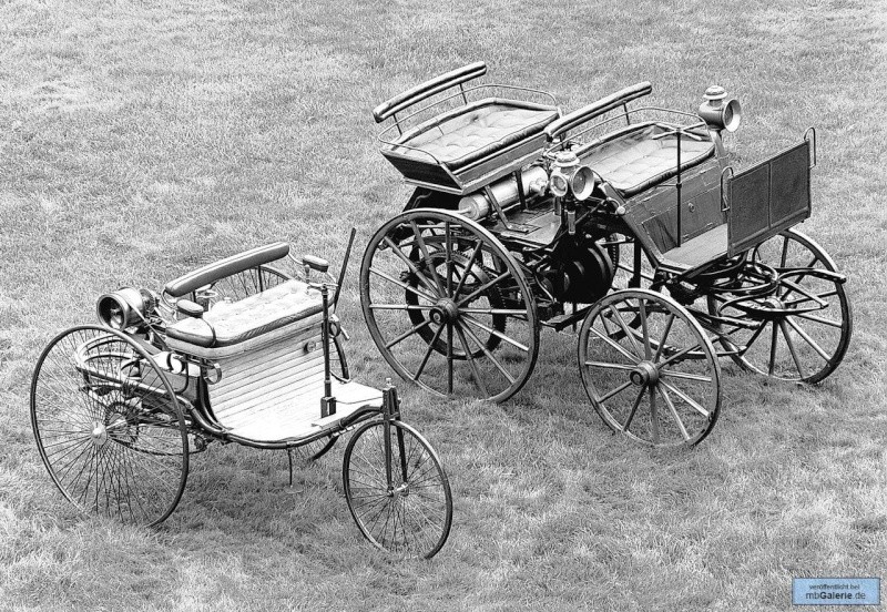 Le Tricycle Benz  "Patent MotorWagen" 1886 Mbgal875