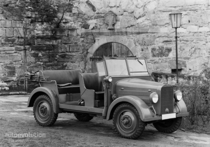Le Mercedes G5 (W152) de 1937-1941 Merce637