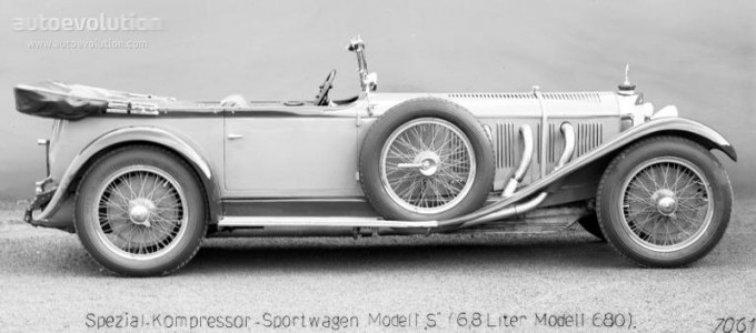 La Mercedes-Benz type S 680 (W06) 1927-1928 Merce675
