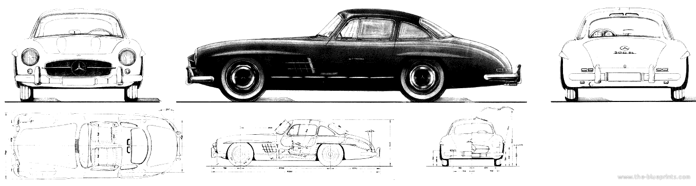 [Photos] Galerie : La Mercedes 300 SL (W198) 1954-1962 - Page 3 Merced11