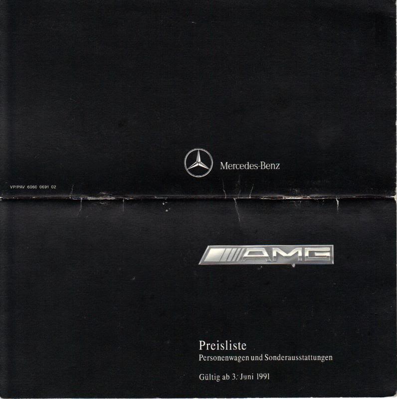 [Historique] Mercedes 300 E AMG (W124) 1988 - 1990 - Page 4 Prospe10