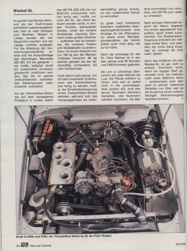 [Historique] Mercedes C 111 (1969-1979) - Page 2 R107-s13