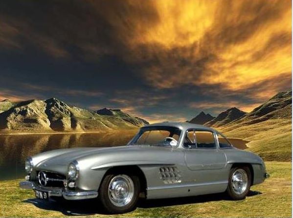 [Photos] Galerie : La Mercedes 300 SL (W198) 1954-1962 - Page 2 Silber10
