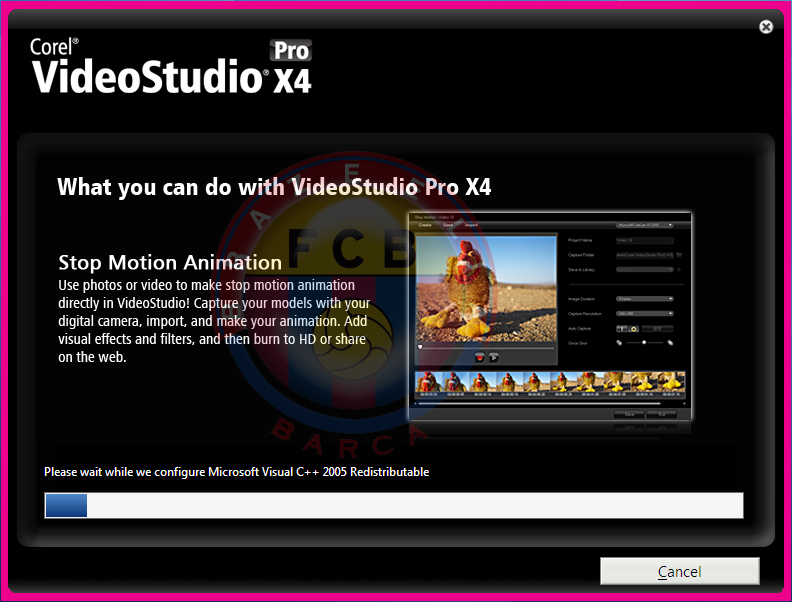 Corel Video Studio Pro X4 v14 لتقطيع وتجميع ملفات الفيديو 410