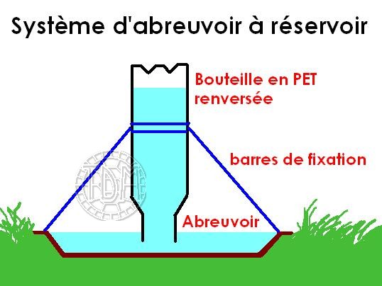 Distributeur d'eau pour les vacances Abreuv10