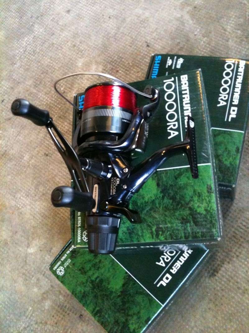 Vds moulinet shimano baitrunner delux 10000 NEUF 00310