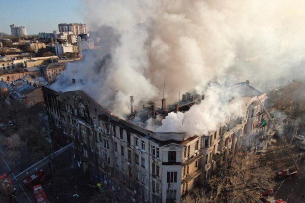Incendie à Odessa 78892910
