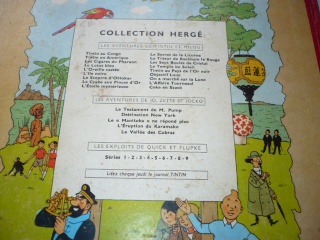 3 albums de Hergé P1080315