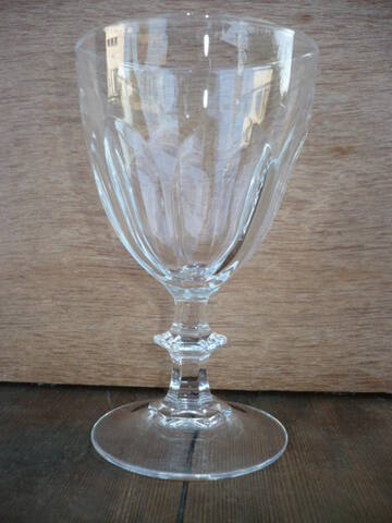 Un service de verres Rambouillet - Cristal d'Arques