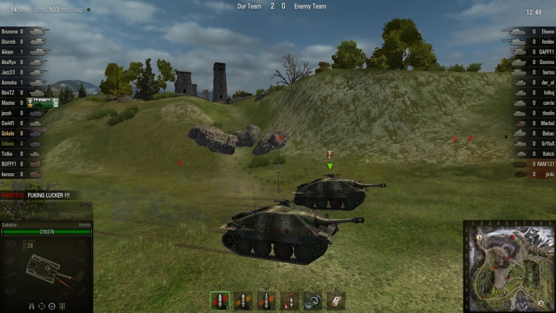 In-Game Experience, WoT Shot_112