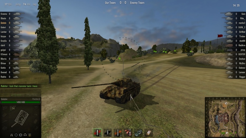 In-Game Experience, WoT Shot_113