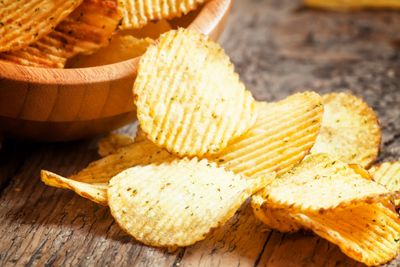 Aliments ultra-transformés mauvais pour la santé. Chips10