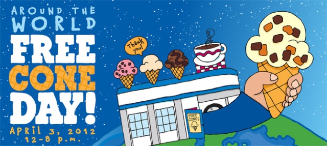 FREE Ben & Jerrys Ice Cream Cone Today! 2012-f10