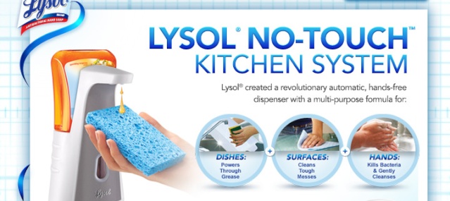 THE LYSOL KITCHEN SYSTEM UNDER COVER CHALLENGE SWEEPSTAKES ends 4/19 70072210