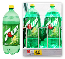 7Up 2 Liters Only $0.50 at Walmart 7up11