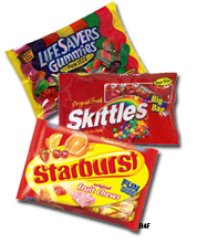 $1/2 off Skittles, Starburst, Life Savers Printable Coupon Candy10