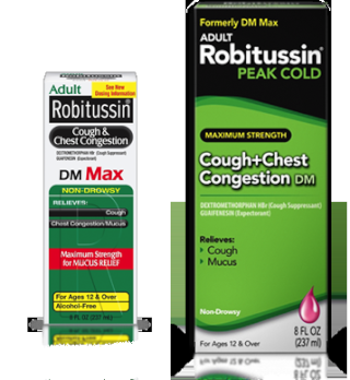 $1.25 off on any Robitussin product Printable Coupon Cough210