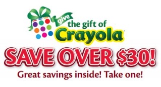  Save over $30 on Crayola Holiday Rebate Crayol10
