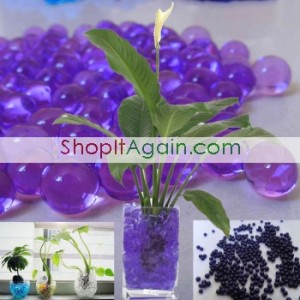 FREE Purple Crytals Soil Water Beads Crysta10