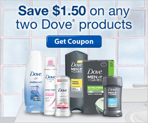 $1.50 off 2 Dove Products Printable Coupon Dovemb10