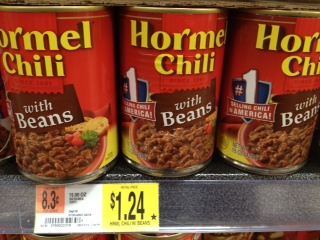 Hormel Chili And Bacon Bits Printable Coupons + Walmart Deal Hormel10