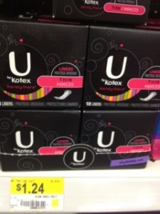 Sunday Coupon Insert Match up - Walmart Kotex-10