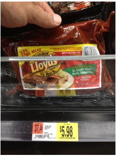 $2 off Any 1 Lloyds Barbecue Ribs Printable Coupon + Walmart Deal Lloyds10