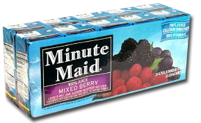 $2/1 Minute Maid Juice Box (10 pk) Printable Coupon Minute10