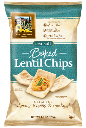 FREE Mediterranean Snacks Baked Lentil Chips Sample Msfc-b10