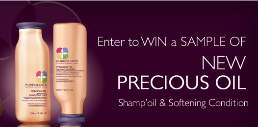 Pureology Precious Oil, Shamp' Oil & Softening Condition Sampling Sweepstakes ends 6/30 Pureol11